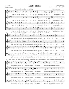 Parce mihi Domine (1582)