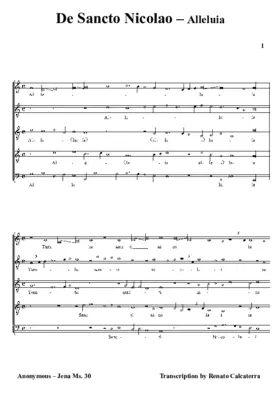 De Sancto Nicolao - Alleluia