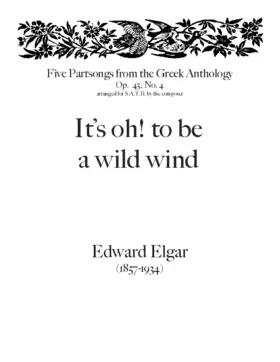 It's oh! to be a wild wind op.45.4