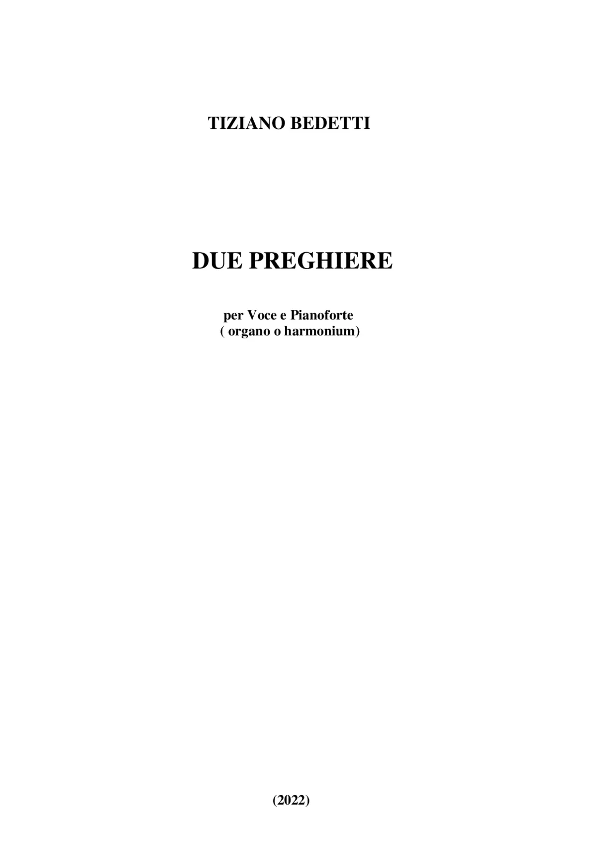 Due Preghiere - Page 1