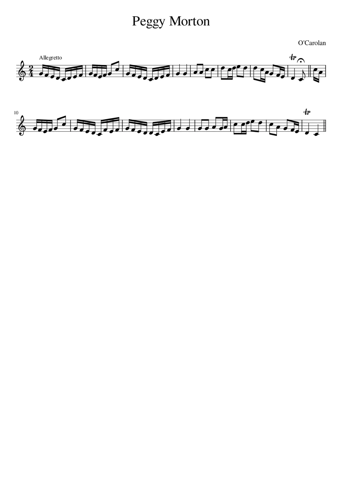 Peggy Morton - Page 1