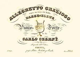 Allegretto grazioso sopra 'Barbe-bleue'