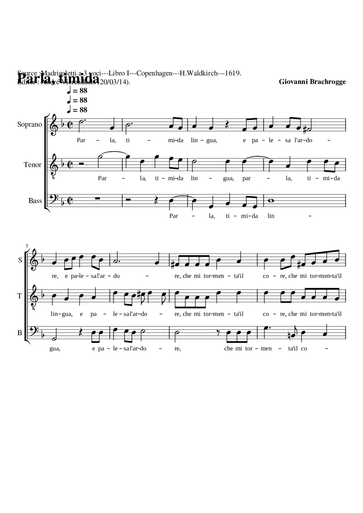 Parla timida - Page 1