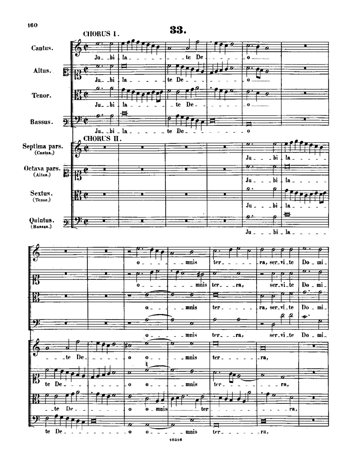 Iubilate Deo omnis terra - Page 1