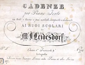3 Cadenzas for Piano
