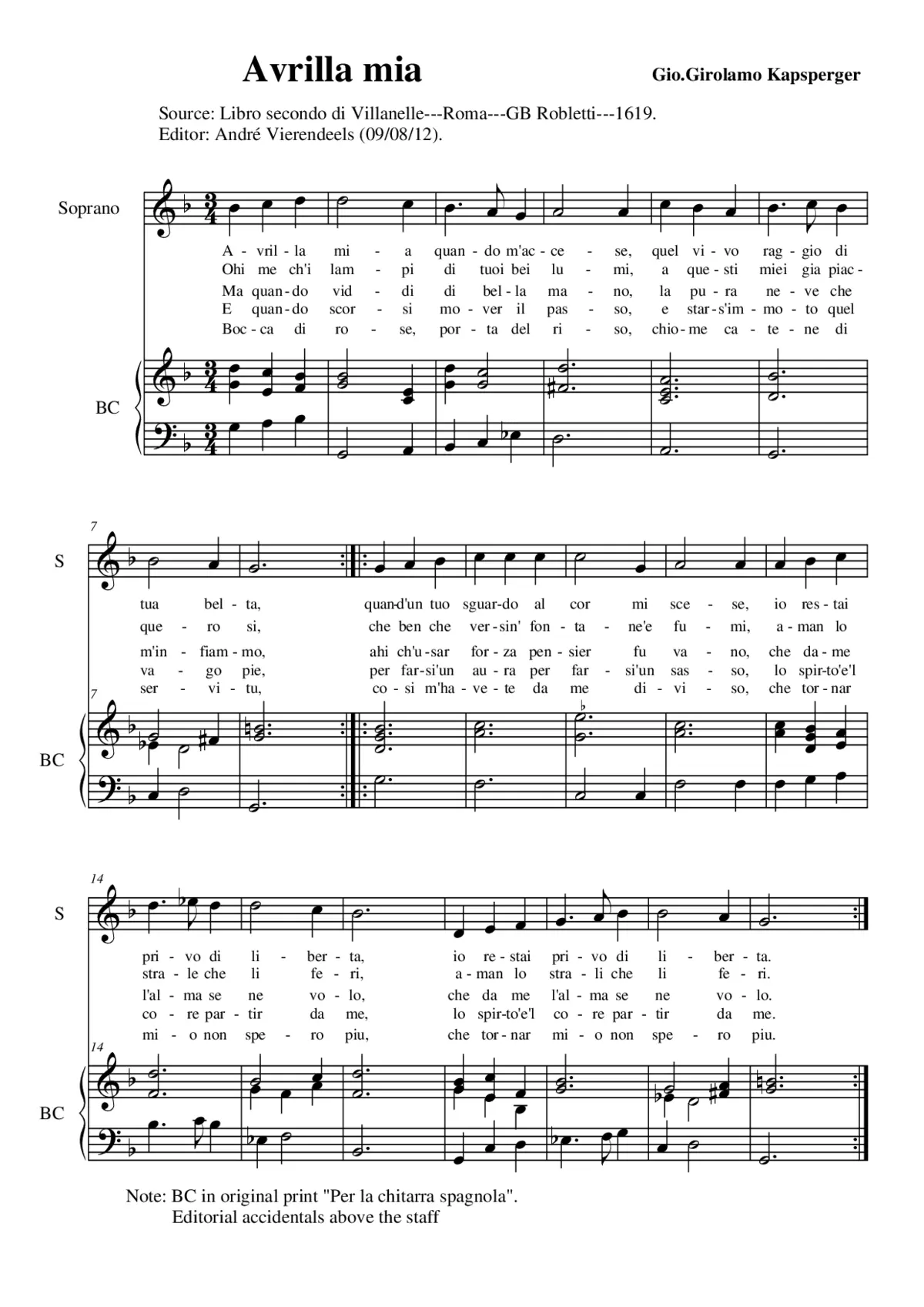 Aurilla mia - Page 1