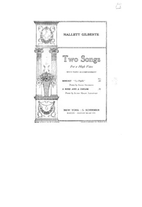 Two Songs for a High Voice