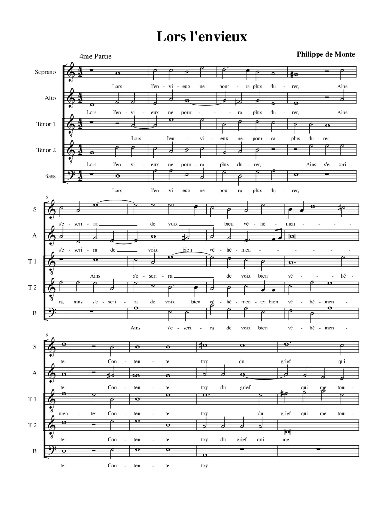 Lors l'envieux - Page 1
