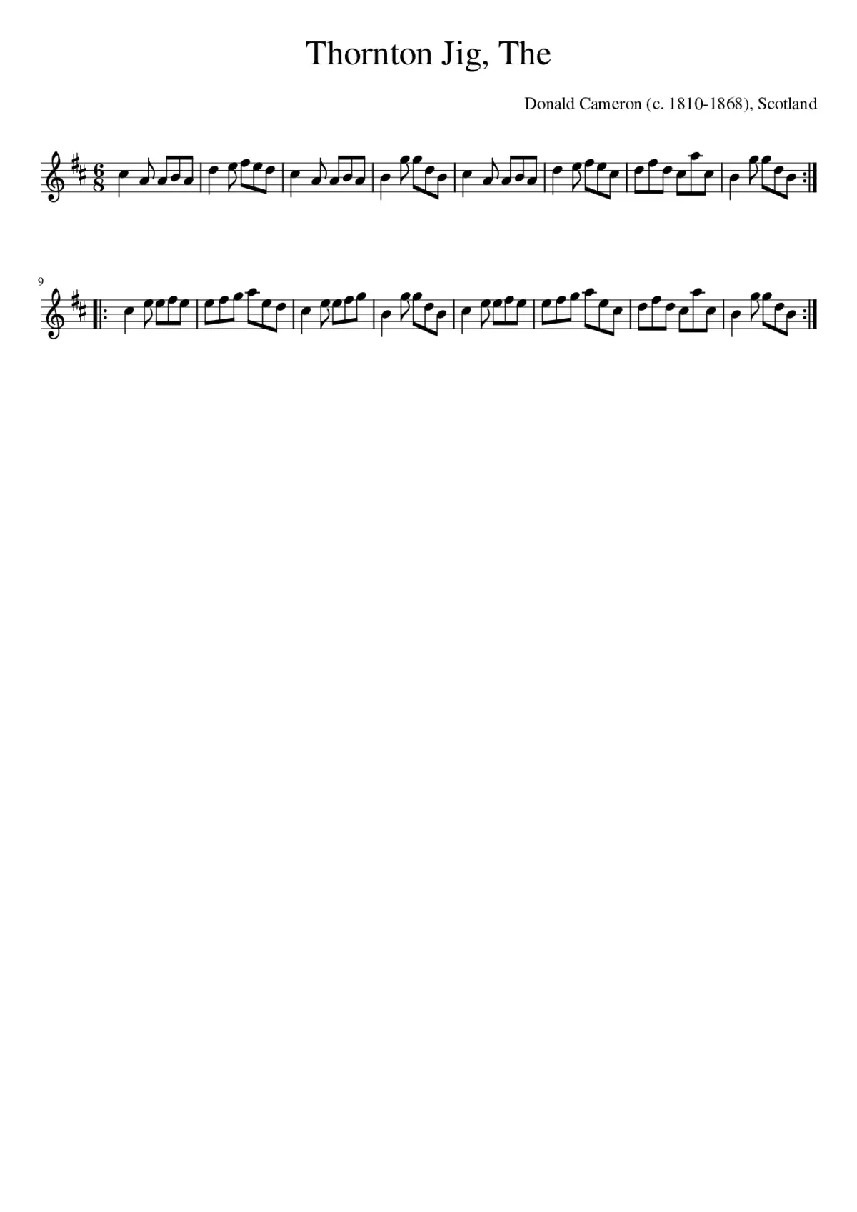 The Thornton Jig - Page 1