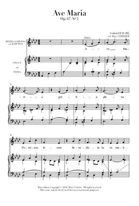 Ave Maria, Op. 67, No. 2
