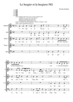 Le berger et la bergière