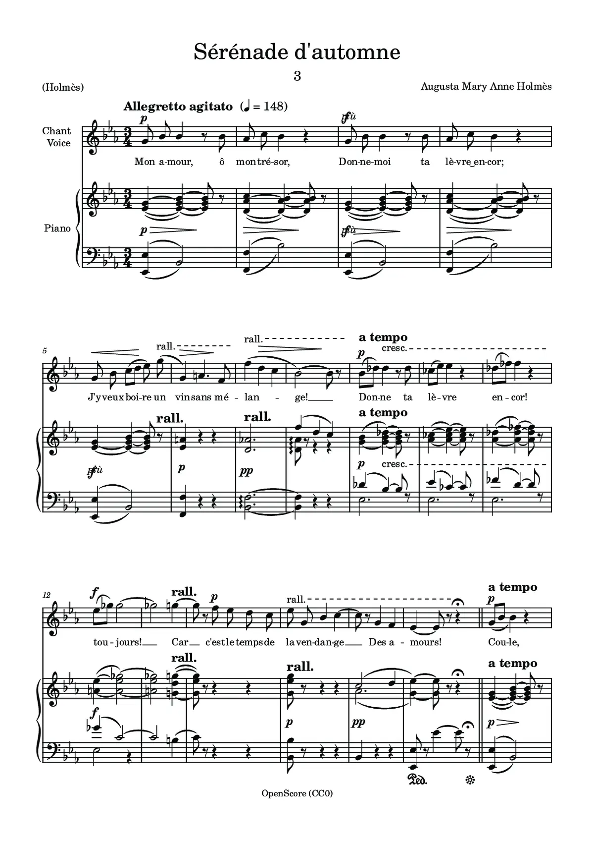 Sérénade d’automne - Page 1