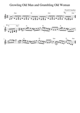 Growling Old Man and Grumbling Old Woman