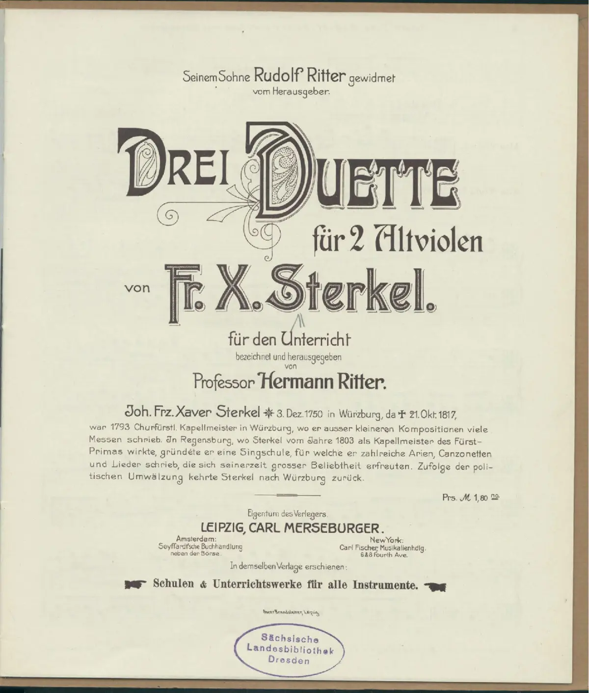 3 duets for 2 violas - Page 1