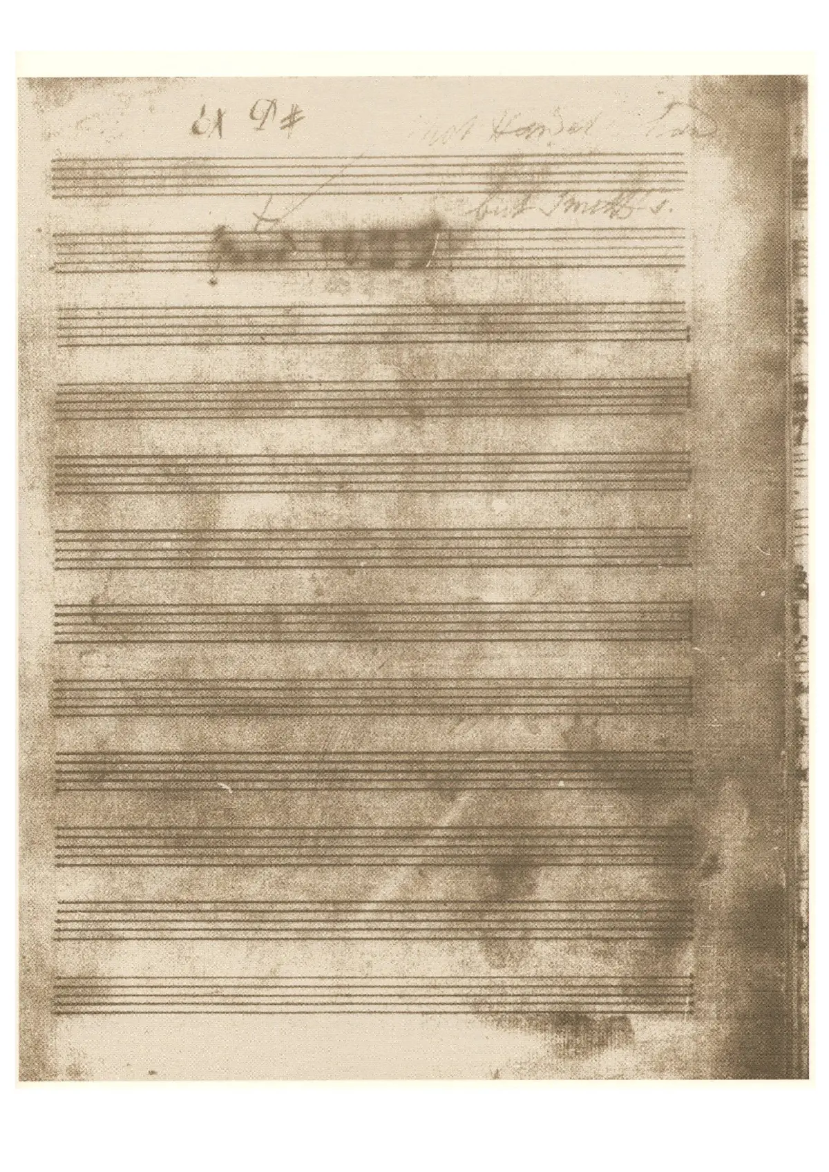 Concerto in D major, HWV 335a - Page 1