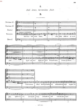 Look down, harmonious saint