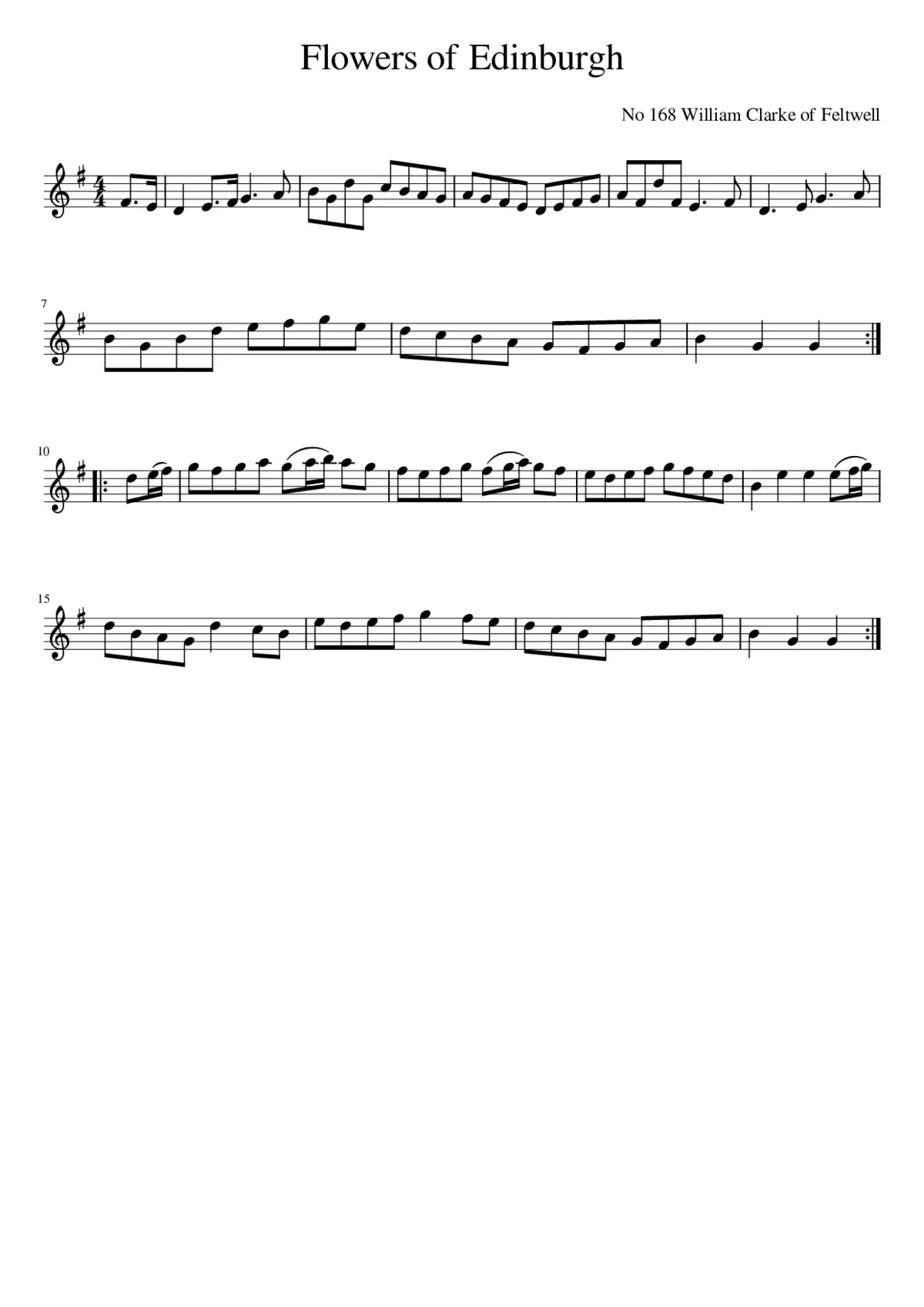 Flowers of Edinburgh - Page 1