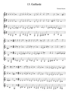 13. Gaillarde