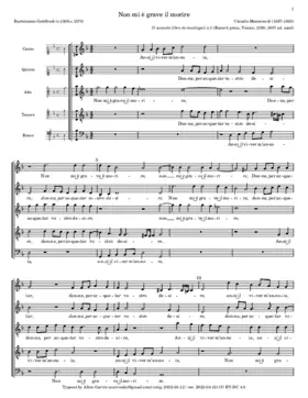 Non mi è grave il morire