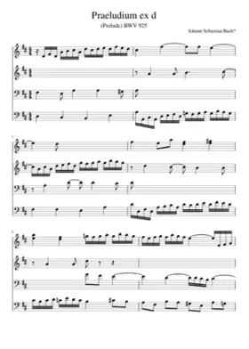 Praeludium ex d