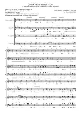 Jesu Christe auctor vitae