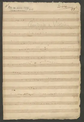 Violin Sonata in D minor