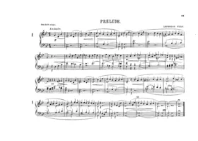 2 Preludes in B-flat major