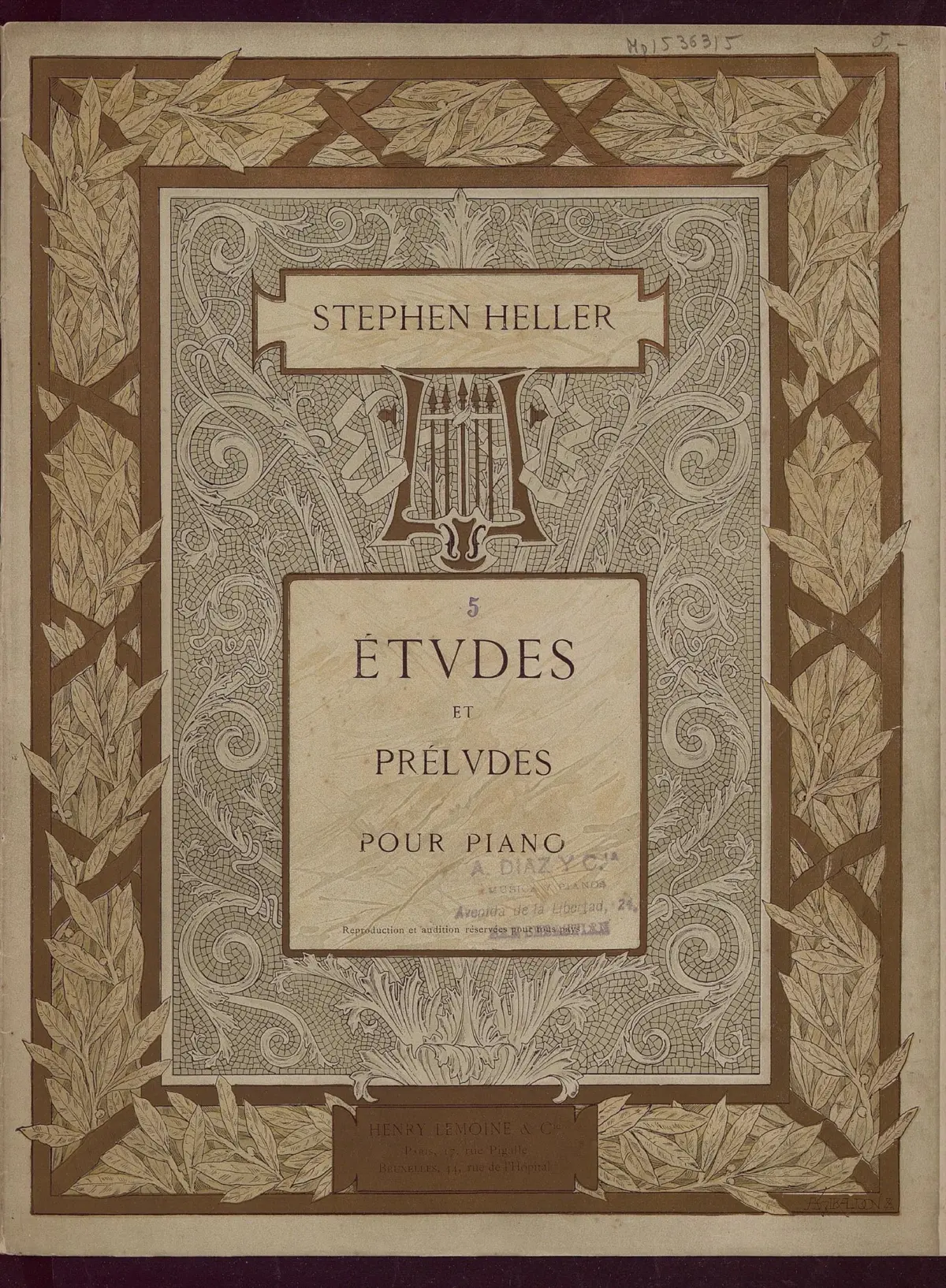 25 Etudes mélodiques - Page 1