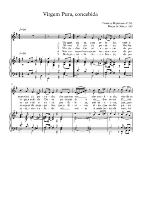 Virgem pura, concebida