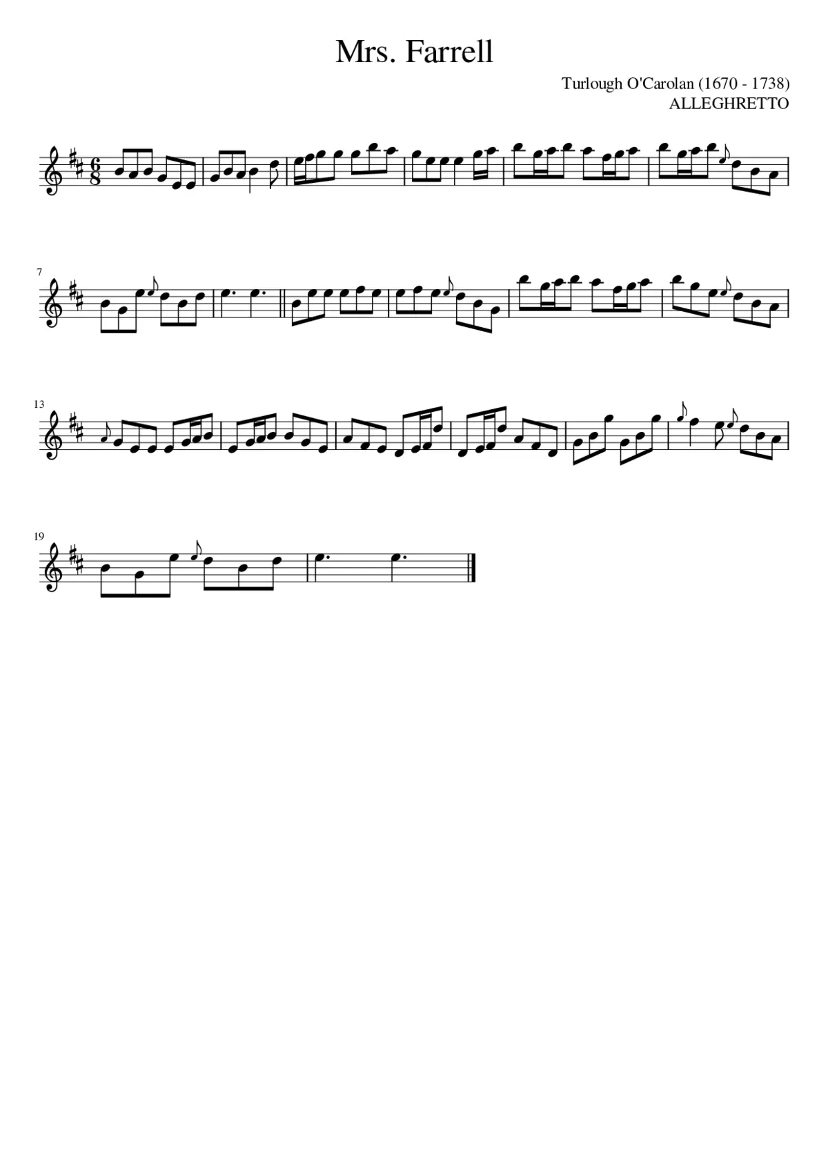 Mrs. Farrell - Page 1