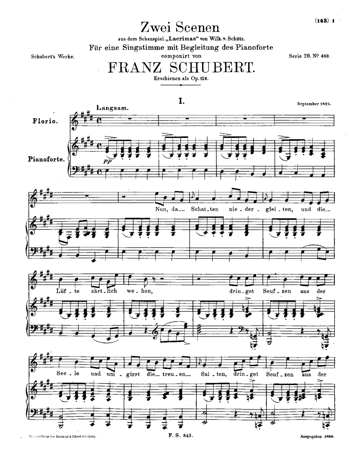 Zwei Szenen as dem Schauspiel 'Lacrimas' - Page 1