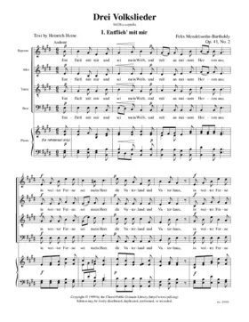 Entflieh' mit mir, Op. 41, No. 2
