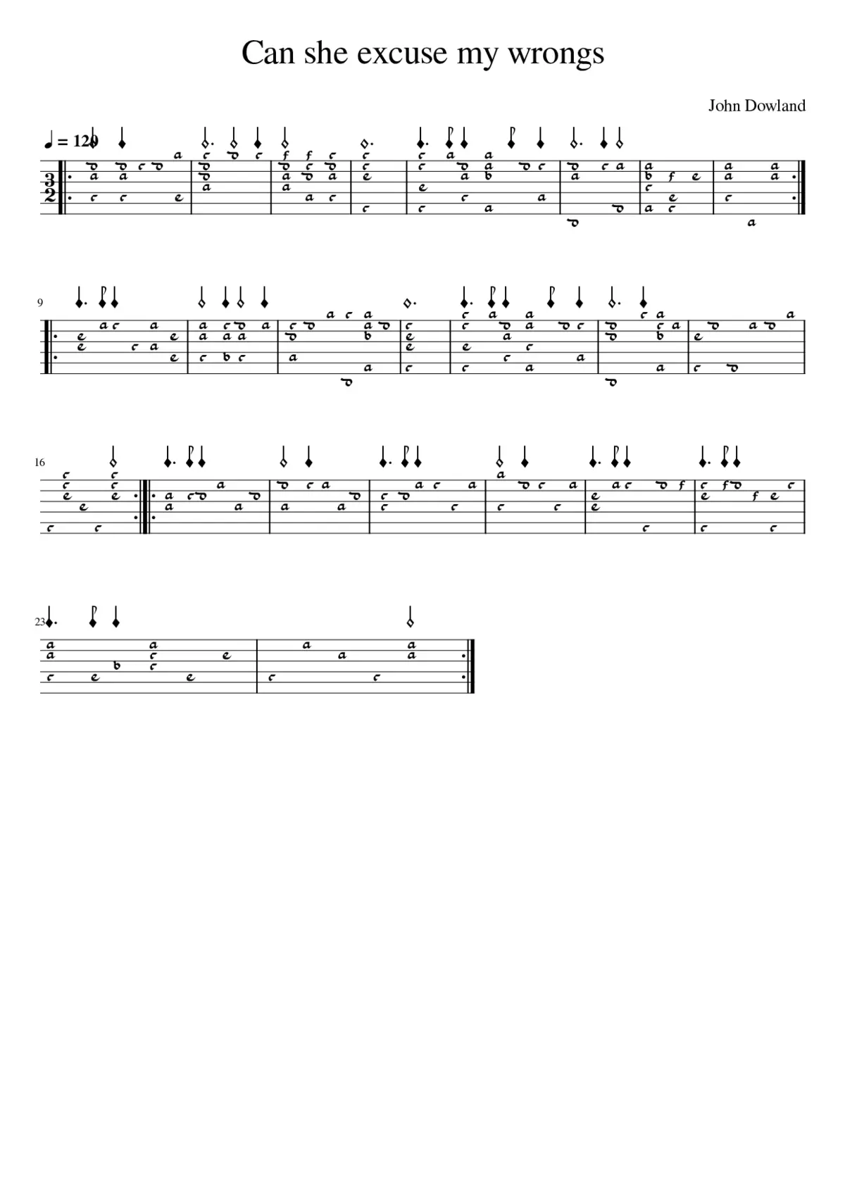 Can she excuse my wrongs - Page 1