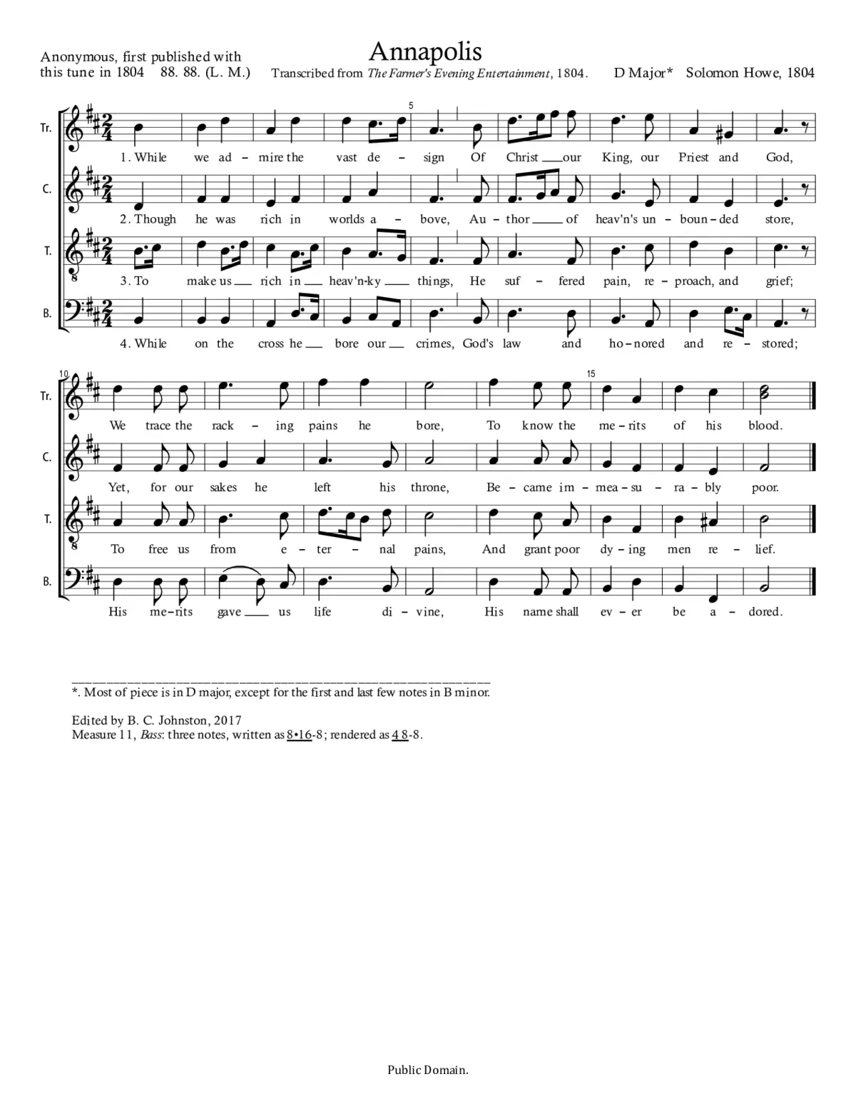 Annapolis - Page 1