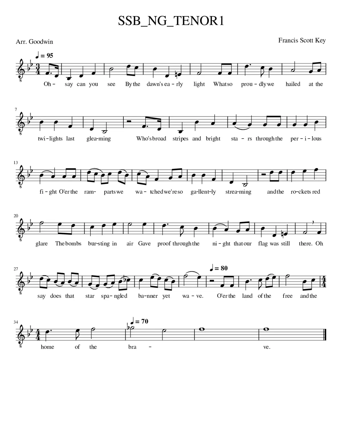 SSB NG TENOR1 - Page 1