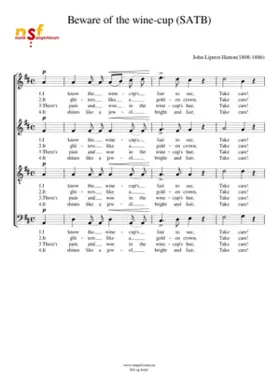 Beware of the Wine-Cup