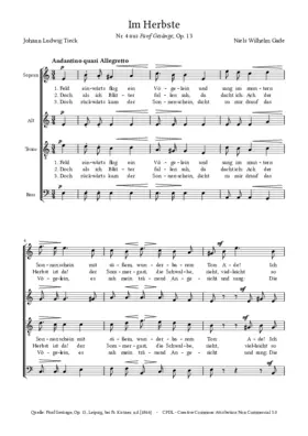 Im Herbste, Op. 13, No. 4