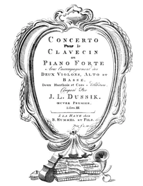 Piano Concerto in G major, C.4