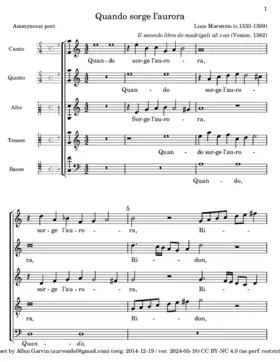 Quando sorge l'aurora