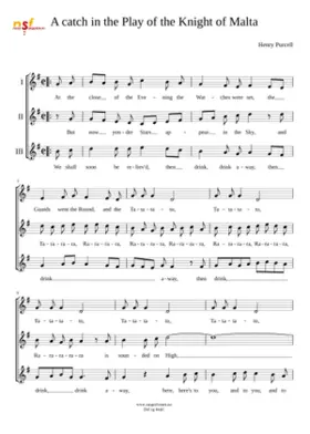 A catch in the Play of the Knight of Malta