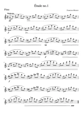 Flute Étude no.1