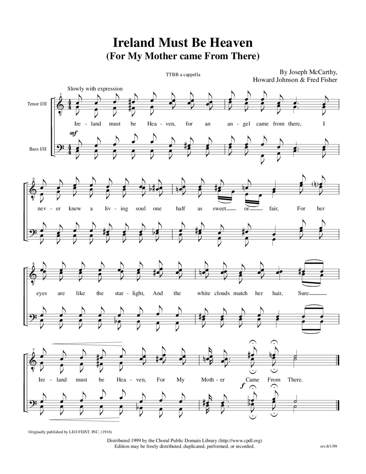Ireland must be Heaven - Page 1