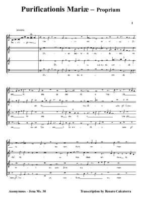 Purificationis Mariæ - Proprium