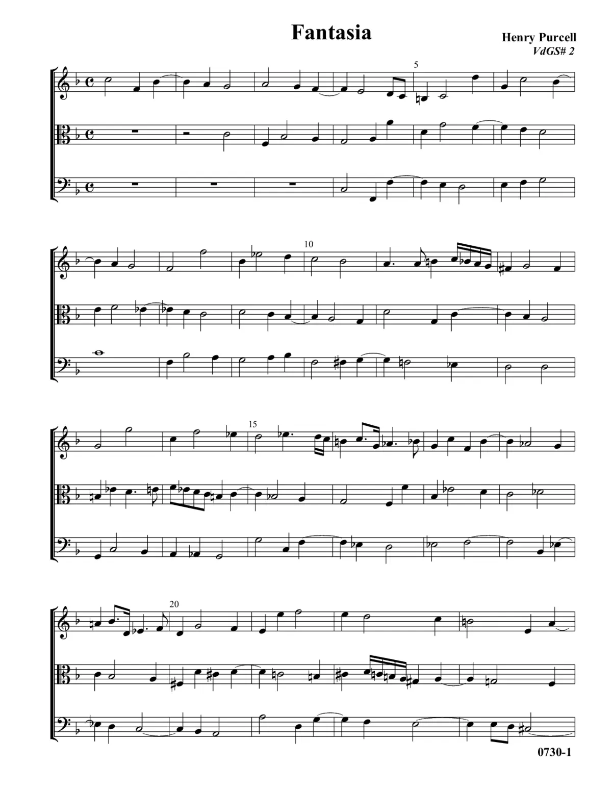 Fantasy in F major - Page 1