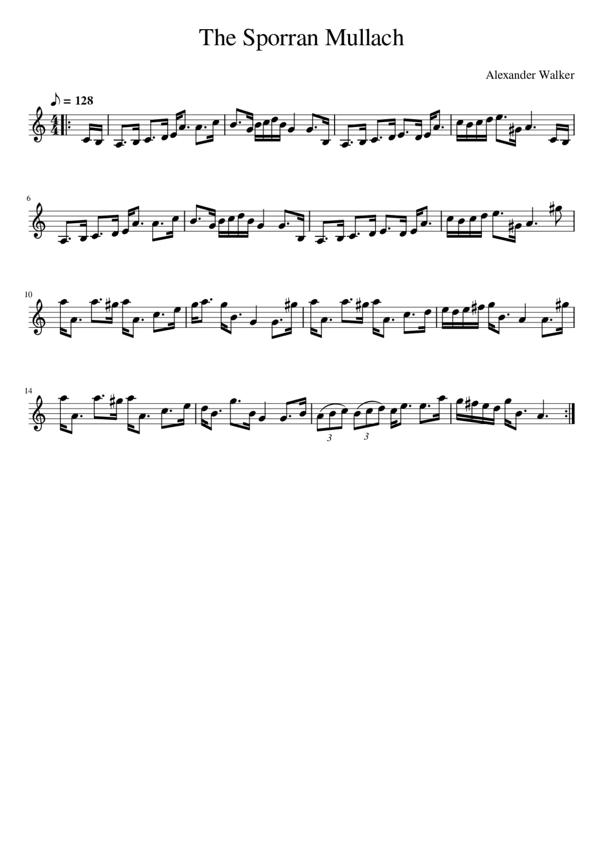 The Sporran Mullach - Page 1