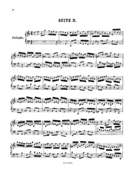 English Suite No.2 in A minor
