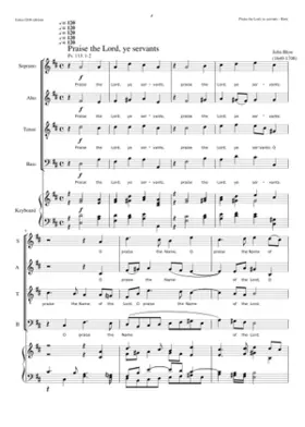 Praise the Lord ye servants