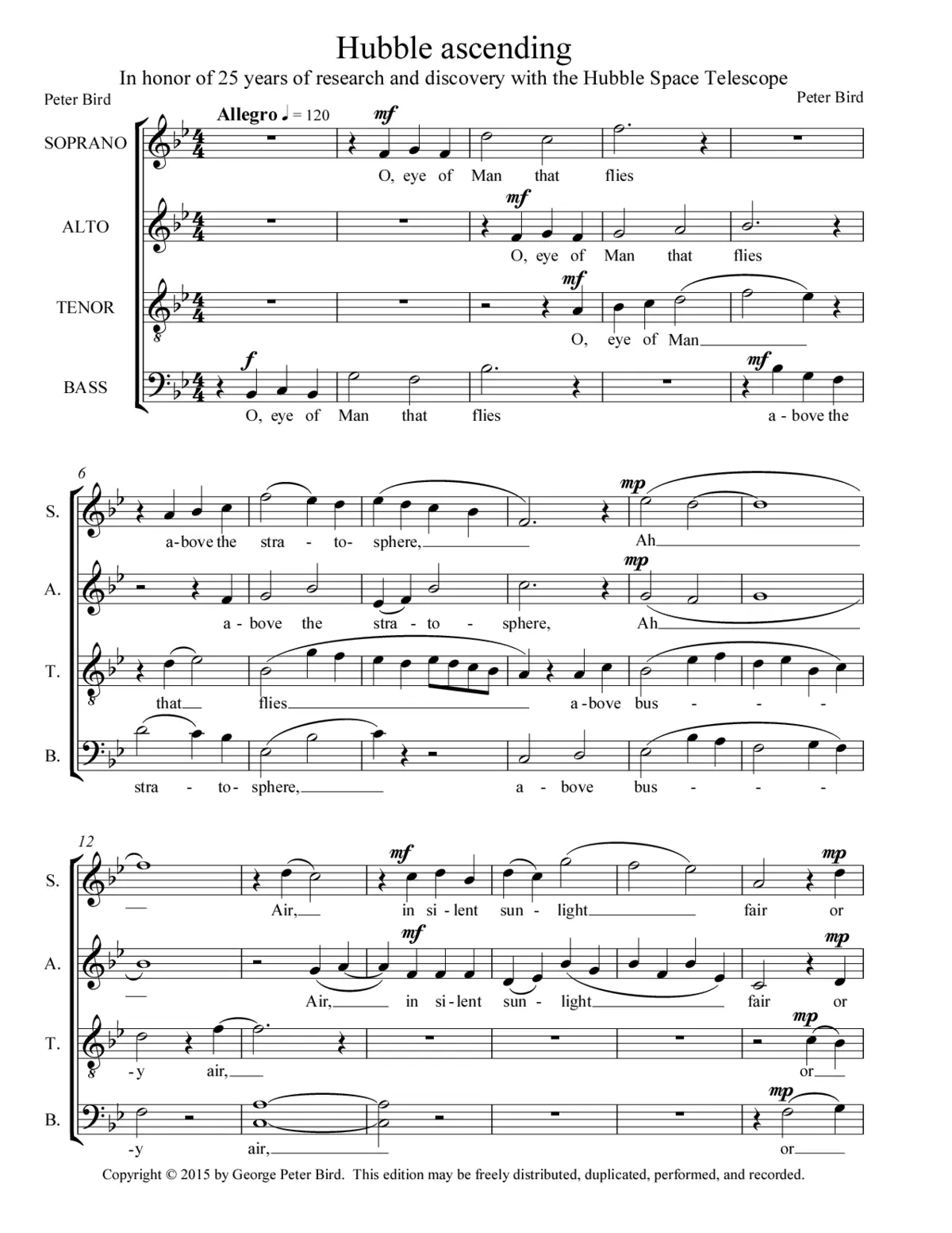Hubble ascending, Op. 27 - Page 1