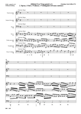 Alleluia Ecce Virgo genuit