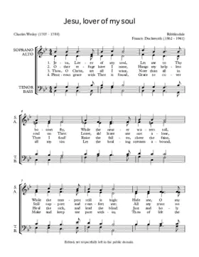 Jesu, Lover of my soul